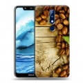 Дизайнерский пластиковый чехол для Nokia 5.1 Plus Кофе напиток