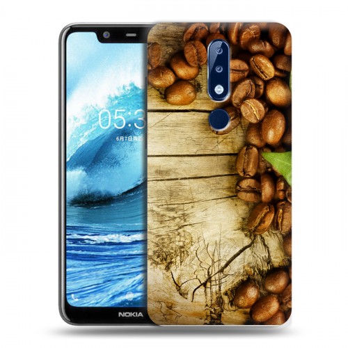 Дизайнерский пластиковый чехол для Nokia 5.1 Plus Кофе напиток