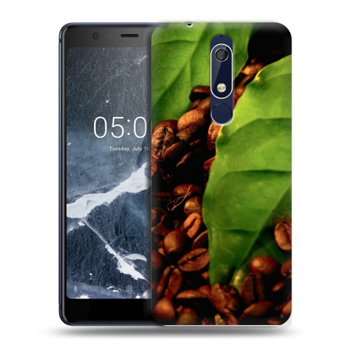 Дизайнерский пластиковый чехол для Nokia 5.1 Кофе напиток