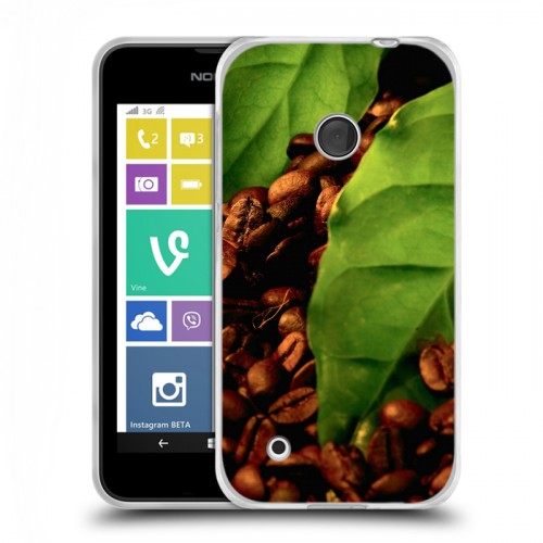 Дизайнерский пластиковый чехол для Nokia Lumia 530 Кофе напиток