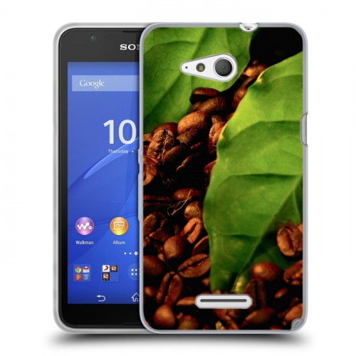 Дизайнерский пластиковый чехол для Sony Xperia E4g Кофе напиток