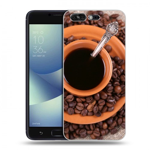 Дизайнерский пластиковый чехол для ASUS ZenFone 4 Pro Кофе напиток
