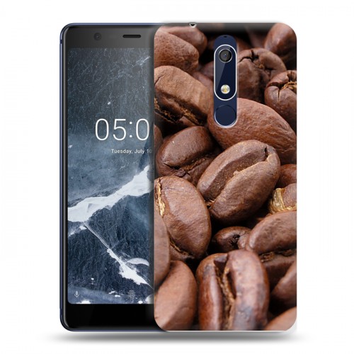 Дизайнерский пластиковый чехол для Nokia 5.1 Кофе напиток