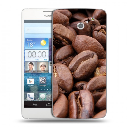 Дизайнерский пластиковый чехол для Huawei Ascend D2 Кофе напиток