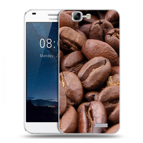 Дизайнерский пластиковый чехол для Huawei Ascend G7 Кофе напиток