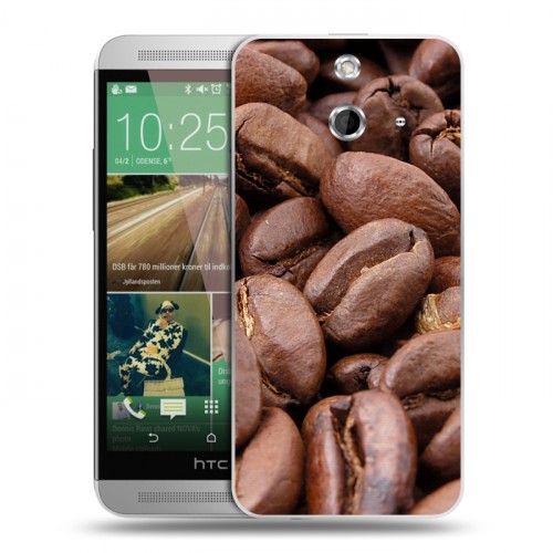 Дизайнерский пластиковый чехол для HTC One E8 Кофе напиток