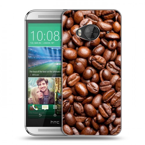 Дизайнерский силиконовый чехол для HTC One ME Кофе напиток
