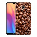 Дизайнерский силиконовый с усиленными углами чехол для Xiaomi RedMi 8A Кофе напиток