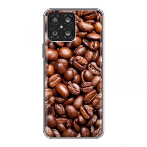 Дизайнерский силиконовый чехол для Huawei Honor X8 Кофе напиток