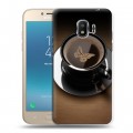 Дизайнерский пластиковый чехол для Samsung Galaxy J2 (2018) Кофе напиток
