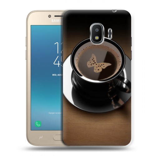 Дизайнерский пластиковый чехол для Samsung Galaxy J2 (2018) Кофе напиток