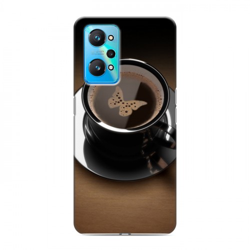 Дизайнерский силиконовый чехол для Realme GT Neo 2 Кофе напиток