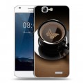 Дизайнерский пластиковый чехол для Huawei Ascend G7 Кофе напиток