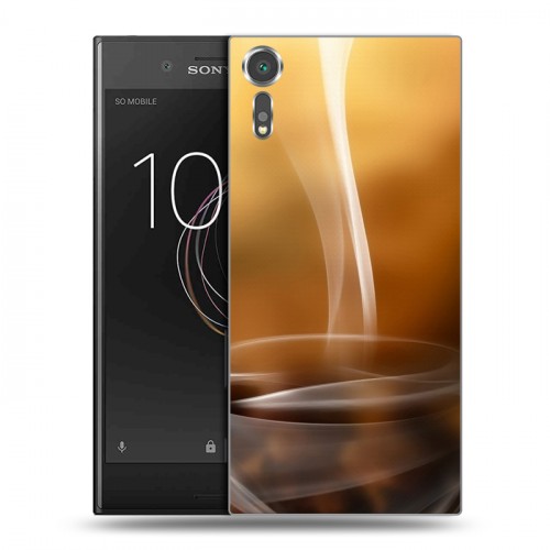 Дизайнерский пластиковый чехол для Sony Xperia XZs Кофе напиток