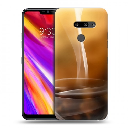 Дизайнерский пластиковый чехол для LG G8 ThinQ Кофе напиток