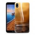 Дизайнерский силиконовый чехол для Xiaomi RedMi 7A Кофе напиток