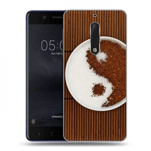 Дизайнерский пластиковый чехол для Nokia 5 Кофе напиток