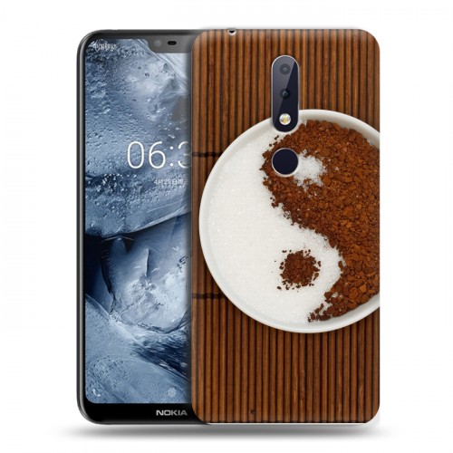 Дизайнерский пластиковый чехол для Nokia 6.1 Plus Кофе напиток