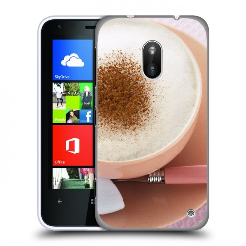 Дизайнерский пластиковый чехол для Nokia Lumia 620 Кофе напиток