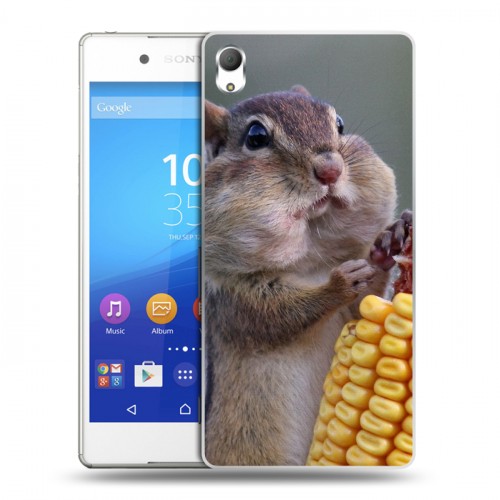 Дизайнерский пластиковый чехол для Sony Xperia Z3+ Кукуруза