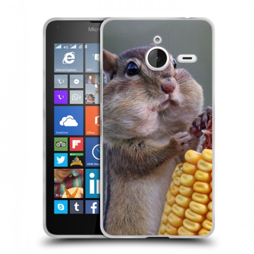 Дизайнерский пластиковый чехол для Microsoft Lumia 640 XL Кукуруза