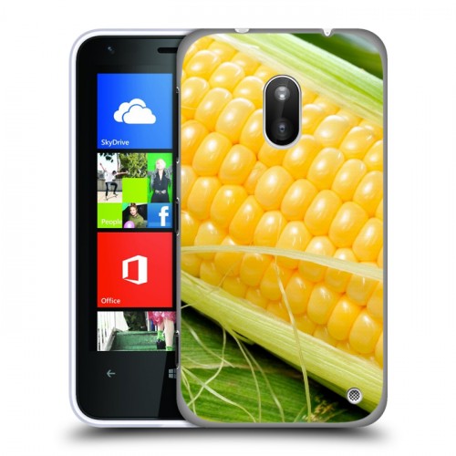 Дизайнерский пластиковый чехол для Nokia Lumia 620 Кукуруза