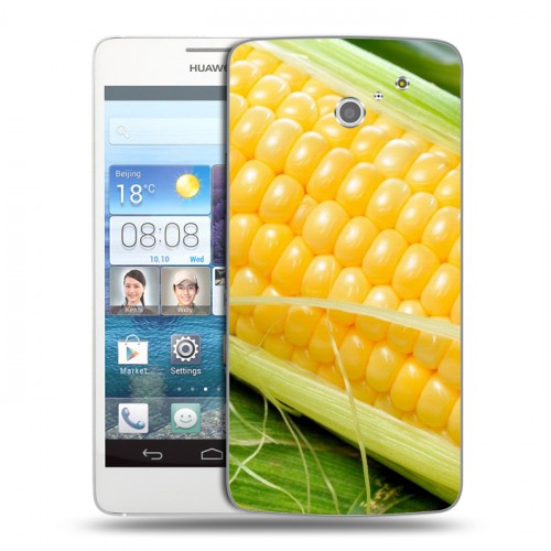 Дизайнерский пластиковый чехол для Huawei Ascend D2 Кукуруза