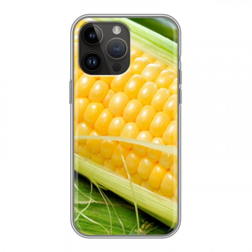Дизайнерский силиконовый чехол для Iphone 14 Pro Max Кукуруза
