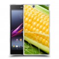 Дизайнерский пластиковый чехол для Sony Xperia Z Ultra  Кукуруза