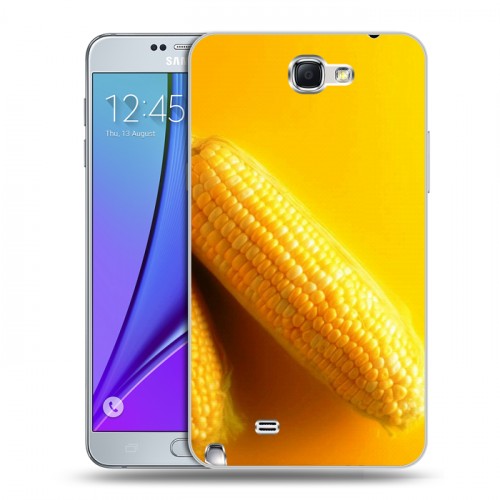 Дизайнерский пластиковый чехол для Samsung Galaxy Note 2 Кукуруза