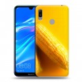 Дизайнерский пластиковый чехол для Huawei Y6 (2019) Кукуруза