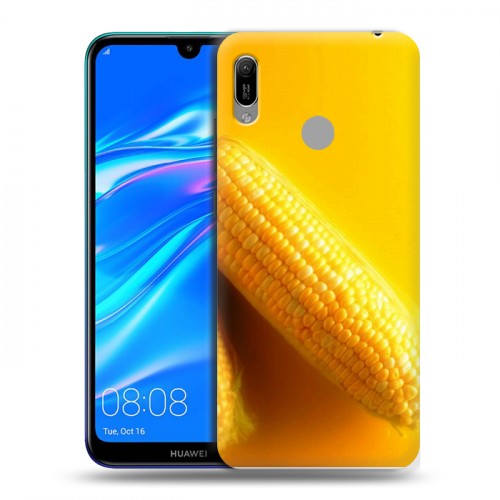 Дизайнерский пластиковый чехол для Huawei Y6 (2019) Кукуруза