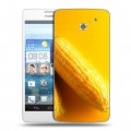 Дизайнерский пластиковый чехол для Huawei Ascend D2 Кукуруза