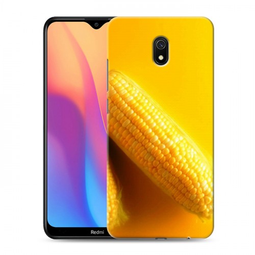 Дизайнерский силиконовый с усиленными углами чехол для Xiaomi RedMi 8A Кукуруза