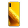 Дизайнерский силиконовый с усиленными углами чехол для Xiaomi RedMi 9A Кукуруза