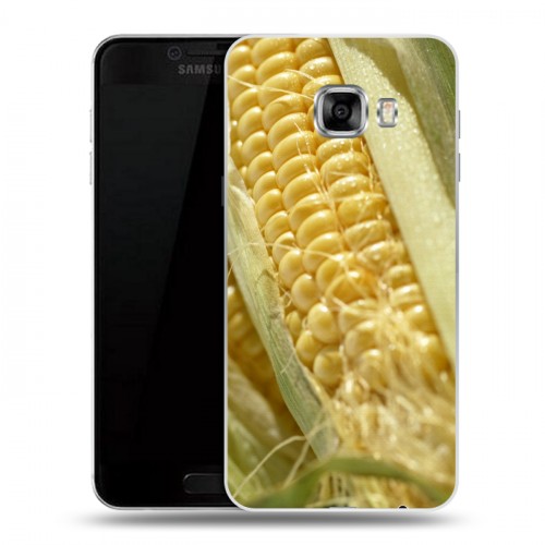Дизайнерский пластиковый чехол для Samsung Galaxy C5 Кукуруза