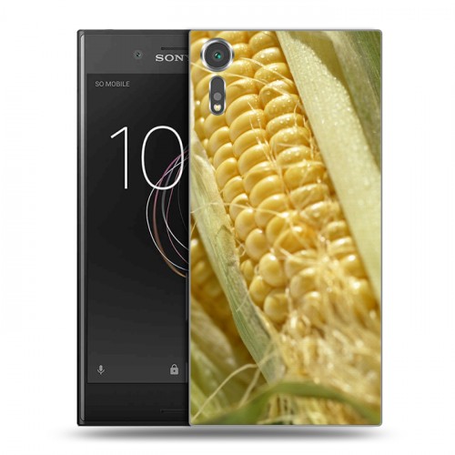 Дизайнерский пластиковый чехол для Sony Xperia XZs Кукуруза