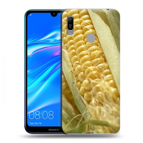 Дизайнерский пластиковый чехол для Huawei Y6 (2019) Кукуруза