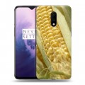 Дизайнерский пластиковый чехол для OnePlus 7 Кукуруза