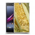 Дизайнерский пластиковый чехол для Sony Xperia Z Ultra  Кукуруза