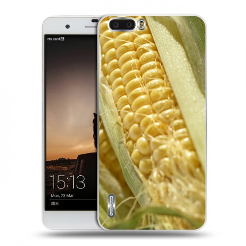 Дизайнерский силиконовый чехол для Huawei Honor 6 Plus Кукуруза