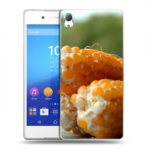 Дизайнерский пластиковый чехол для Sony Xperia Z3+ Кукуруза