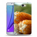 Дизайнерский пластиковый чехол для Samsung Galaxy Note 2 Кукуруза