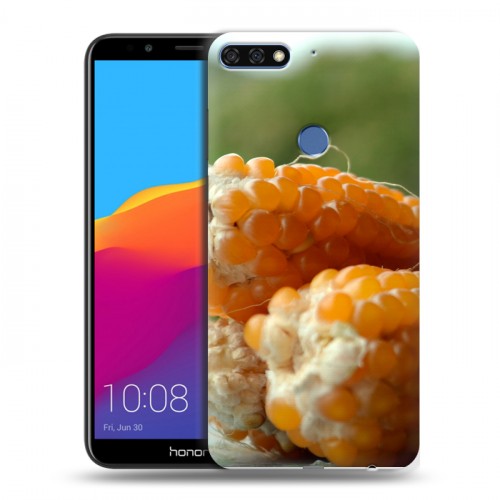 Дизайнерский пластиковый чехол для Huawei Honor 7C Pro Кукуруза