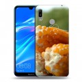 Дизайнерский пластиковый чехол для Huawei Y6 (2019) Кукуруза