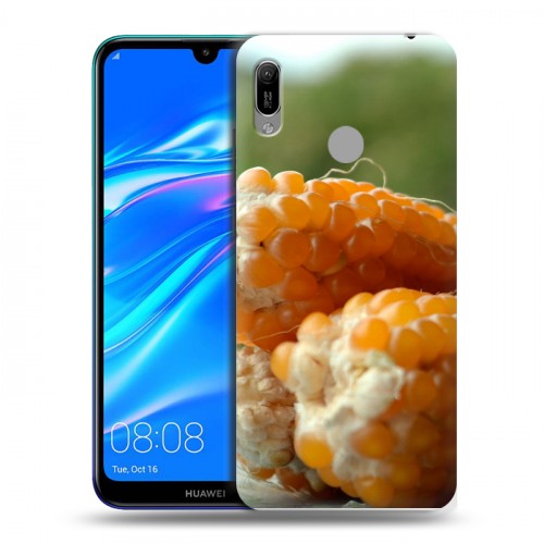 Дизайнерский пластиковый чехол для Huawei Y6 (2019) Кукуруза