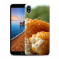 Дизайнерский силиконовый чехол для Xiaomi RedMi 7A Кукуруза