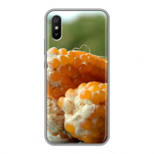 Дизайнерский силиконовый чехол для Xiaomi RedMi 9A Кукуруза