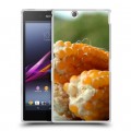 Дизайнерский пластиковый чехол для Sony Xperia Z Ultra  Кукуруза