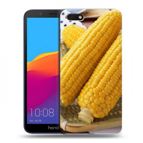 Дизайнерский пластиковый чехол для Huawei Honor 7A Кукуруза